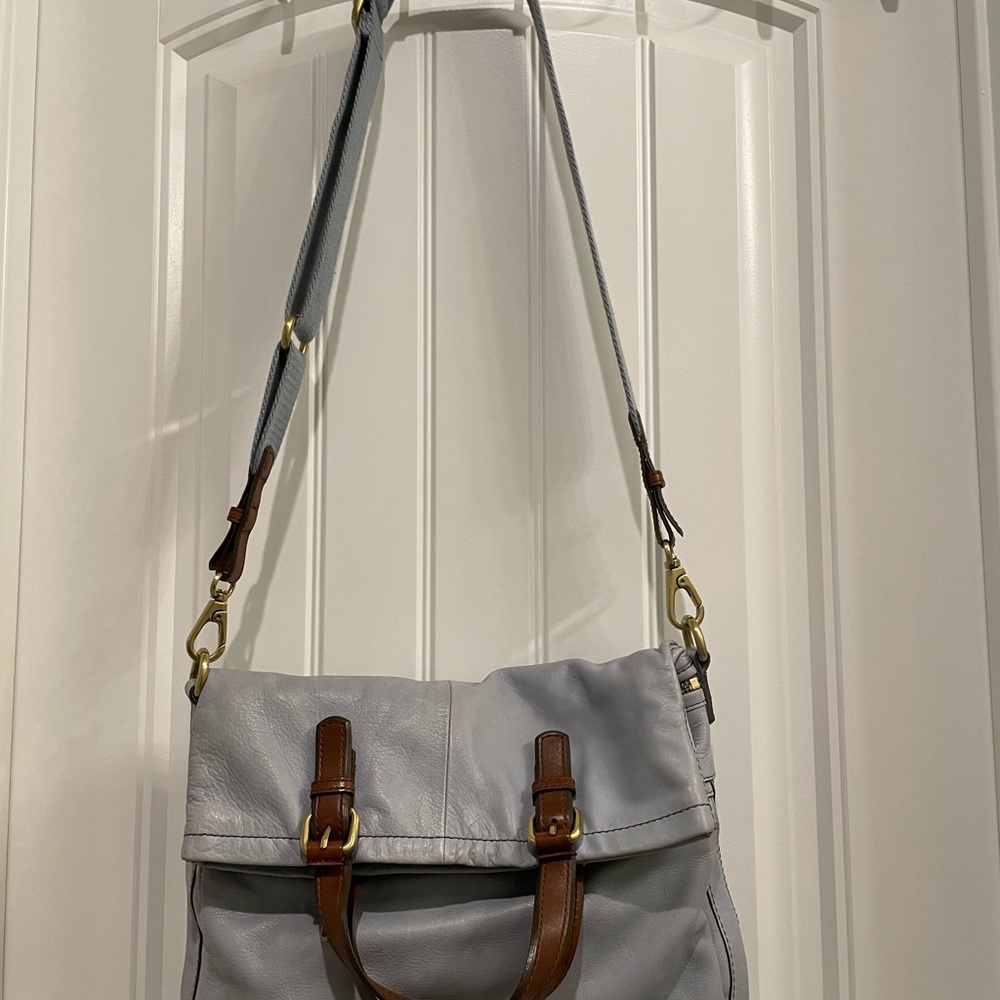 Fossil Tote With Strap And Matching Wallet - image 1